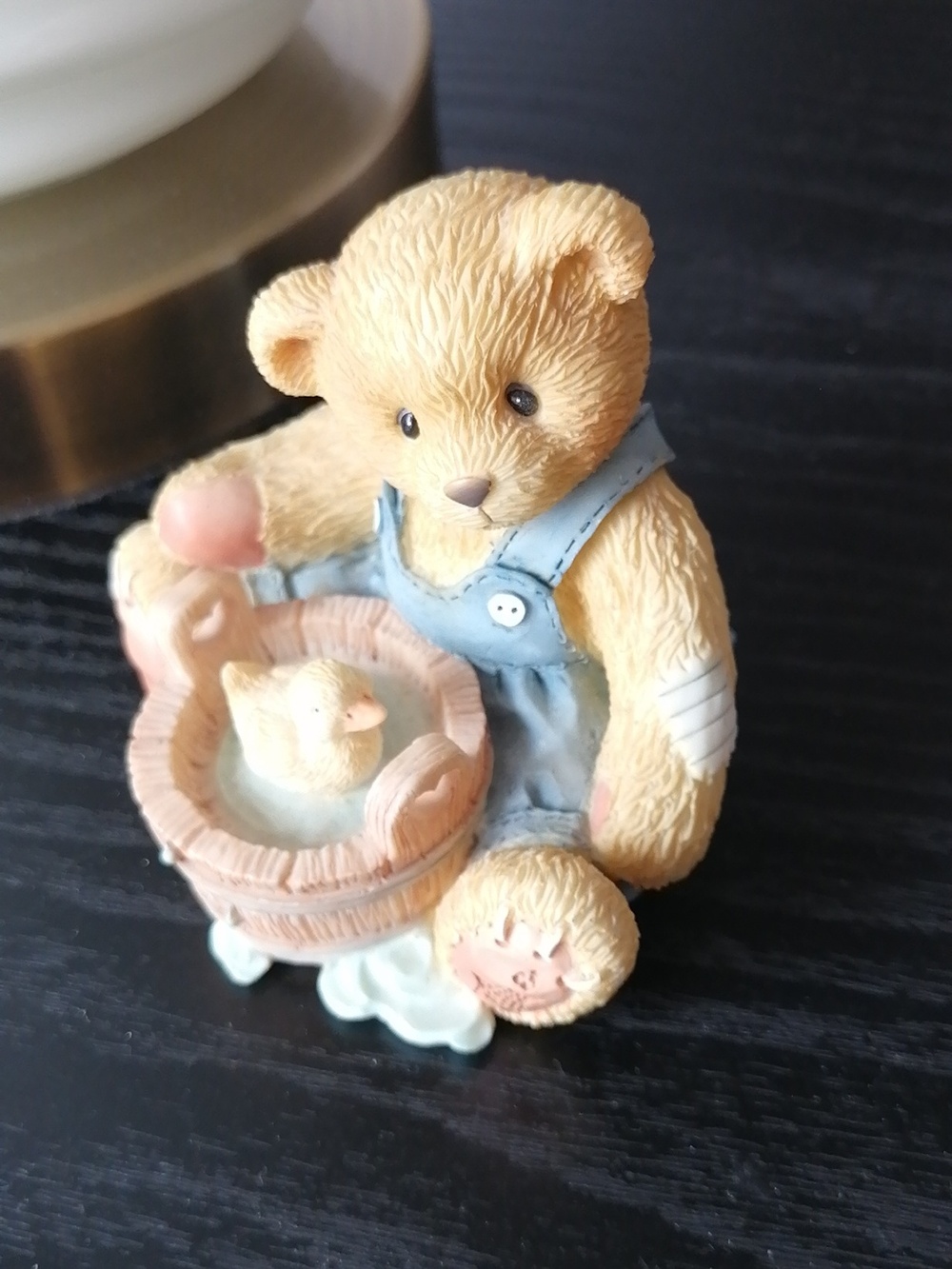 Vintage Cherished Teddies Robert "Love Keeps Me Afloat" 1995 Series